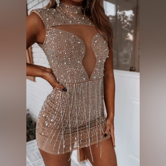 Fashion Nova Dresses & Skirts - Host Pick 7/5/23 Embellished Dress